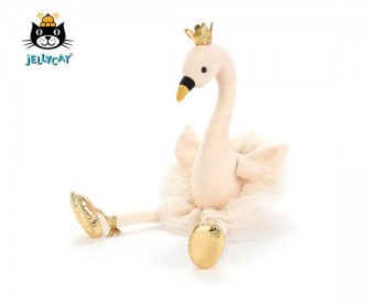 Jellycat 华丽天鹅(中号:34厘米) Jellycat 华丽天鹅(中号:34厘米)